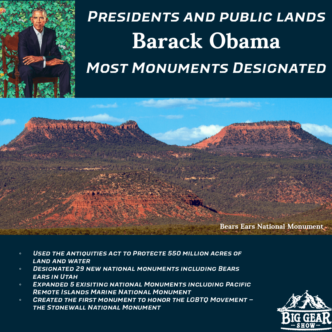 The Complicated History of Presidents and Public Lands - Obama