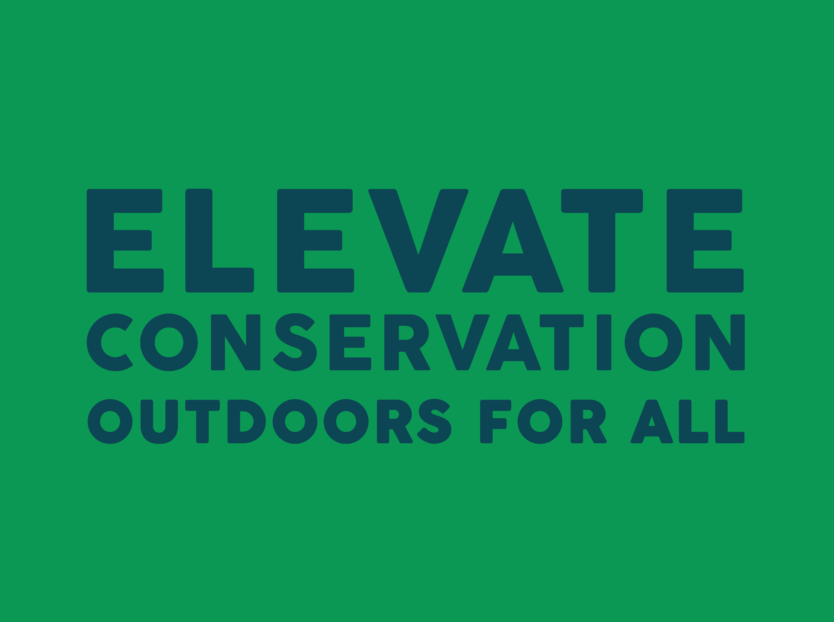 Sponsor - Elevate Conservation Outdoors for All 2020
